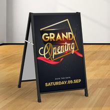 Load image into Gallery viewer, Custom printed promotional 600x900 Insertable A-Frame