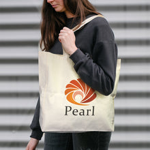 Load image into Gallery viewer, Custom printed Carnaby Recycled Cotton Tote Bag with logo