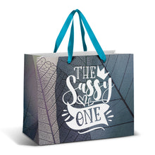 Load image into Gallery viewer, Custom printed Large Ribbon Handle Paper Bag - Full Colour with logo