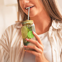 Load image into Gallery viewer, Custom printed promotional Fallon Glass Tumbler