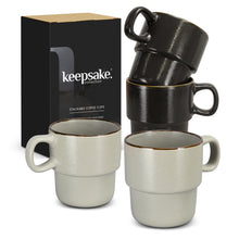 Load image into Gallery viewer, Keepsake Stackable Coffee Cup - Set of 2