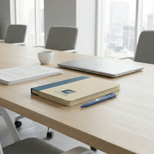 Load image into Gallery viewer, Custom printed promotional Paulo Notebook and Pen Gift Set
