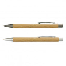 Load image into Gallery viewer, Custom Printed Lancer Bamboo Pen with Logo