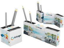 Load image into Gallery viewer, Custom Printed MAGIC 3 PANEL PEN POT with Logo