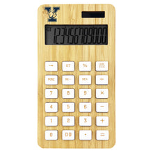 Load image into Gallery viewer, Wholesale custom printed Bamboo Calculator with your logo