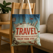 Load image into Gallery viewer, custom printed tote bag with your logo