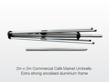 Load image into Gallery viewer, Commercial Cafe Market Umbrella