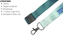 Load image into Gallery viewer, Lanyard 20mm Premium Full Colour Carabiner Clip & Breakaway