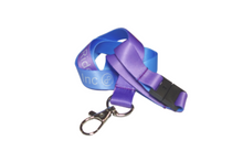 Load image into Gallery viewer, Custom Printed Lanyard 15mm Premium Full Colour Carabiner Clip & Breakaway with Logo
