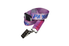 Load image into Gallery viewer, Custom Printed Lanyard 20mm Premium Full Colour Alligator Clip & Breakaway with Logo