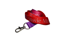 Load image into Gallery viewer, Custom Printed Lanyard 20mm Premium Full Colour Carabiner Clip with Logo