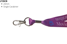 Load image into Gallery viewer, Local Taurus Lanyard 20mm Full Colour Carabiner Clip