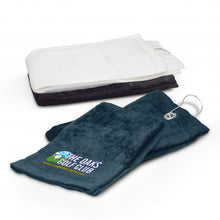 Load image into Gallery viewer, Custom Printed Golf Towel with Logo