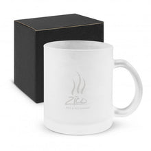Load image into Gallery viewer, Custom Printed Venetian Glass Coffee Mugs with Logo