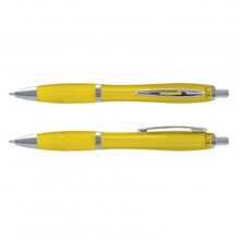 Load image into Gallery viewer, yellow custom printed promotional plastic pen