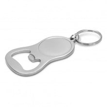 Load image into Gallery viewer, Chevron Bottle Opener Key Ring