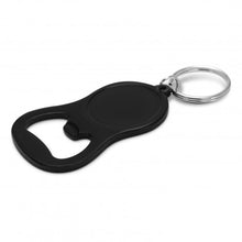 Load image into Gallery viewer, Chevron Bottle Opener Key Ring