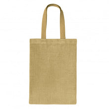 Load image into Gallery viewer, Zeta Jute Tote Bag