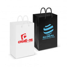 Load image into Gallery viewer, Custom Printed Laminated Paper Bags Small with Logo