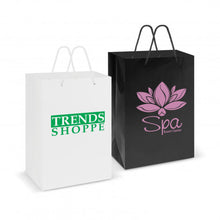 Load image into Gallery viewer, Custom Printed Laminated Paper Bags Large with Logo