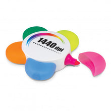 Load image into Gallery viewer, Custom Printed Flower Highlighter with Logo