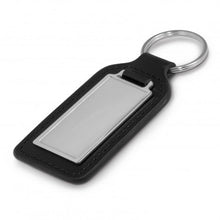 Load image into Gallery viewer, Baron Leather Key Ring - Rectangle