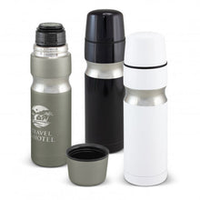 Load image into Gallery viewer, Custom Printed Contour Vacuum Flask with Logo