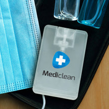 Load image into Gallery viewer, Custom Printed Hand Sanitiser Card with Logo