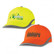 Load image into Gallery viewer, Custom Printed Flash Hi-Vis Cap with Logo