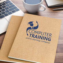 Load image into Gallery viewer, Custom Printed Reflex Notebook - Large with Logo