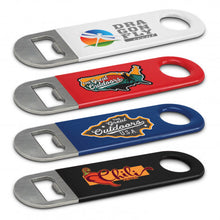 Load image into Gallery viewer, Custom Printed Speed Speed Bottle Opener - Small with Logo