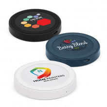 Load image into Gallery viewer, Custom Printed Orbit Wireless Charger - Colour Match with Logo