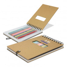 Load image into Gallery viewer, Custom Printed Pictorial Note Pad with Logo