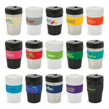 Load image into Gallery viewer, Custom Printed Java Vacuum Cup - 340ml with Logo