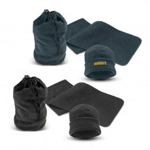 Load image into Gallery viewer, Custom Printed Seattle Scarf and Beanie Set with Logo
