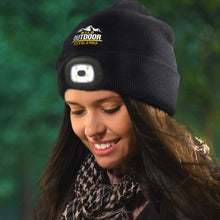 Load image into Gallery viewer, Custom Printed Headlamp Beanie with Logo