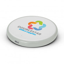 Load image into Gallery viewer, Custom Printed Radiant Wireless Charger - Round with Logo