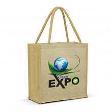 Load image into Gallery viewer, Custom Printed Monza Juco Tote Bags with Logo
