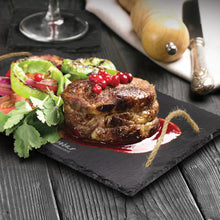 Load image into Gallery viewer, Custom Printed Slate Serving Board with Logo