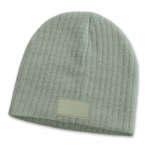 Load image into Gallery viewer, Nebraska Cable Knit Beanie with Patch