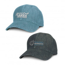 Load image into Gallery viewer, Custom Printed Alamo Denim Cap with Logo