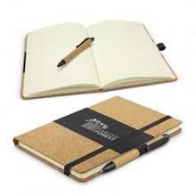Load image into Gallery viewer, Custom Printed Inca Notebook with Pen with Logo