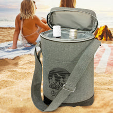 Load image into Gallery viewer, Custom Printed Nirvana Wine Cooler Bags with Logo