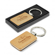 Load image into Gallery viewer, Custom Printed Echo Key Ring - Rectangle with Logo