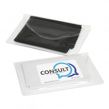 Load image into Gallery viewer, Custom Printed Lens Microfibre Cleaning Cloth with Logo