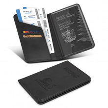 Load image into Gallery viewer, Custom Printed Explorer Passport Wallet with Logo