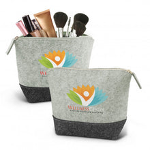 Load image into Gallery viewer, Custom Printed Cassini Cosmetic Bags with Logo