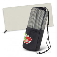 Load image into Gallery viewer, Custom Printed Mako Beach Towel with Logo