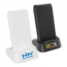 Load image into Gallery viewer, Custom Printed Triode 10k Wireless Charging Station with Logo