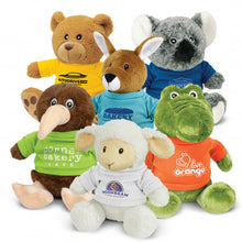 Load image into Gallery viewer, Custom Printed Assorted Plush Toys with Logo